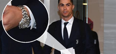 Il Rolex di Cristiano Ronaldo è il più costoso della .